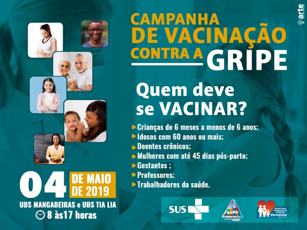 CAMPANHA DE VACINAÇÃO CONTRA A GRIPE Portal Oficial da Prefeitura de