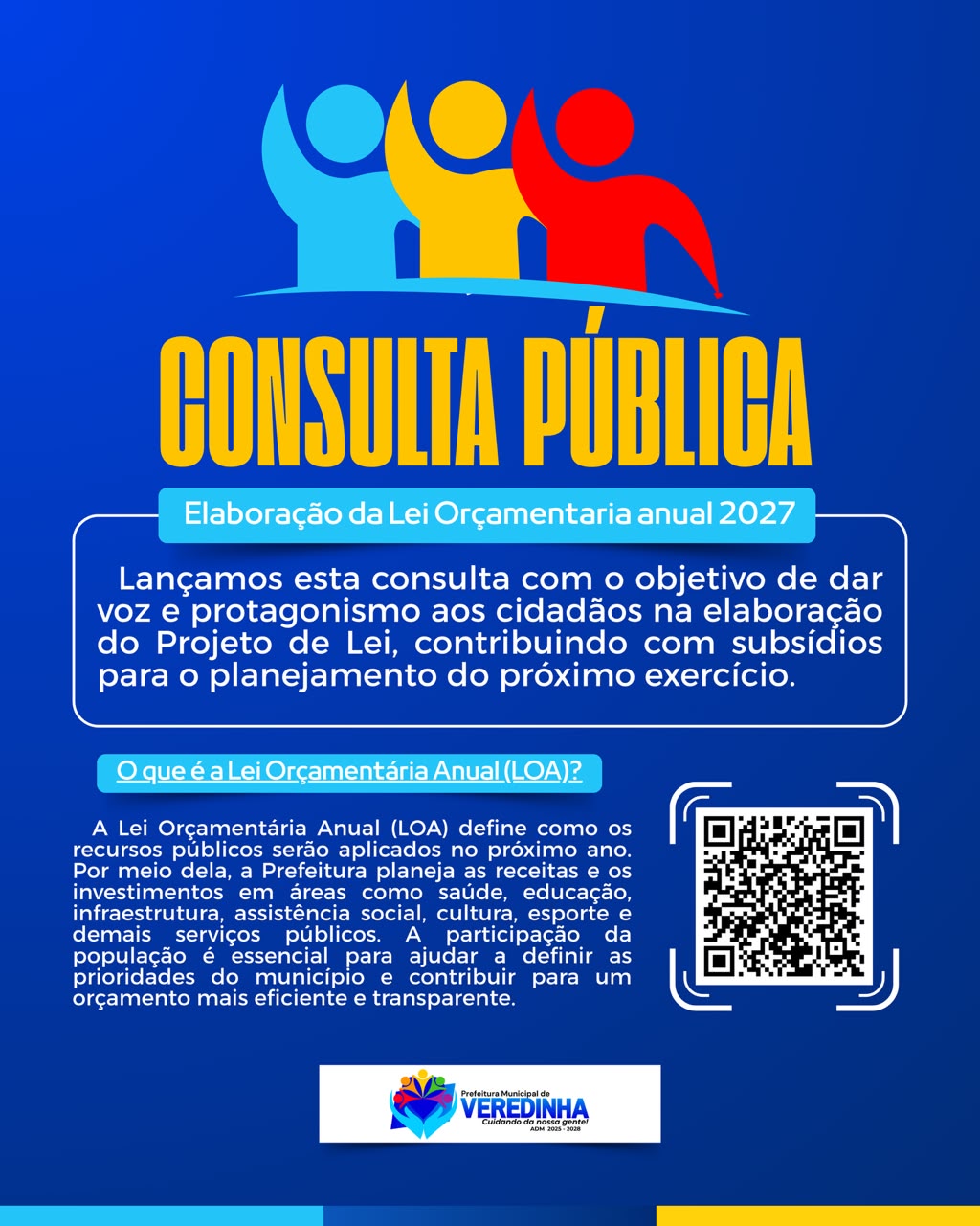Consulta Pública - Elaboração da Lei Orçamentária Anual 2027